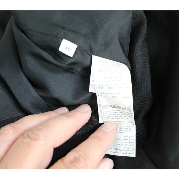 NWT BonPoint Black Tuxedo Trousers with Seam Pockets Size 36 (4/6) - Picture 5 of 10